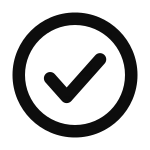 Circle Check SVG Icon